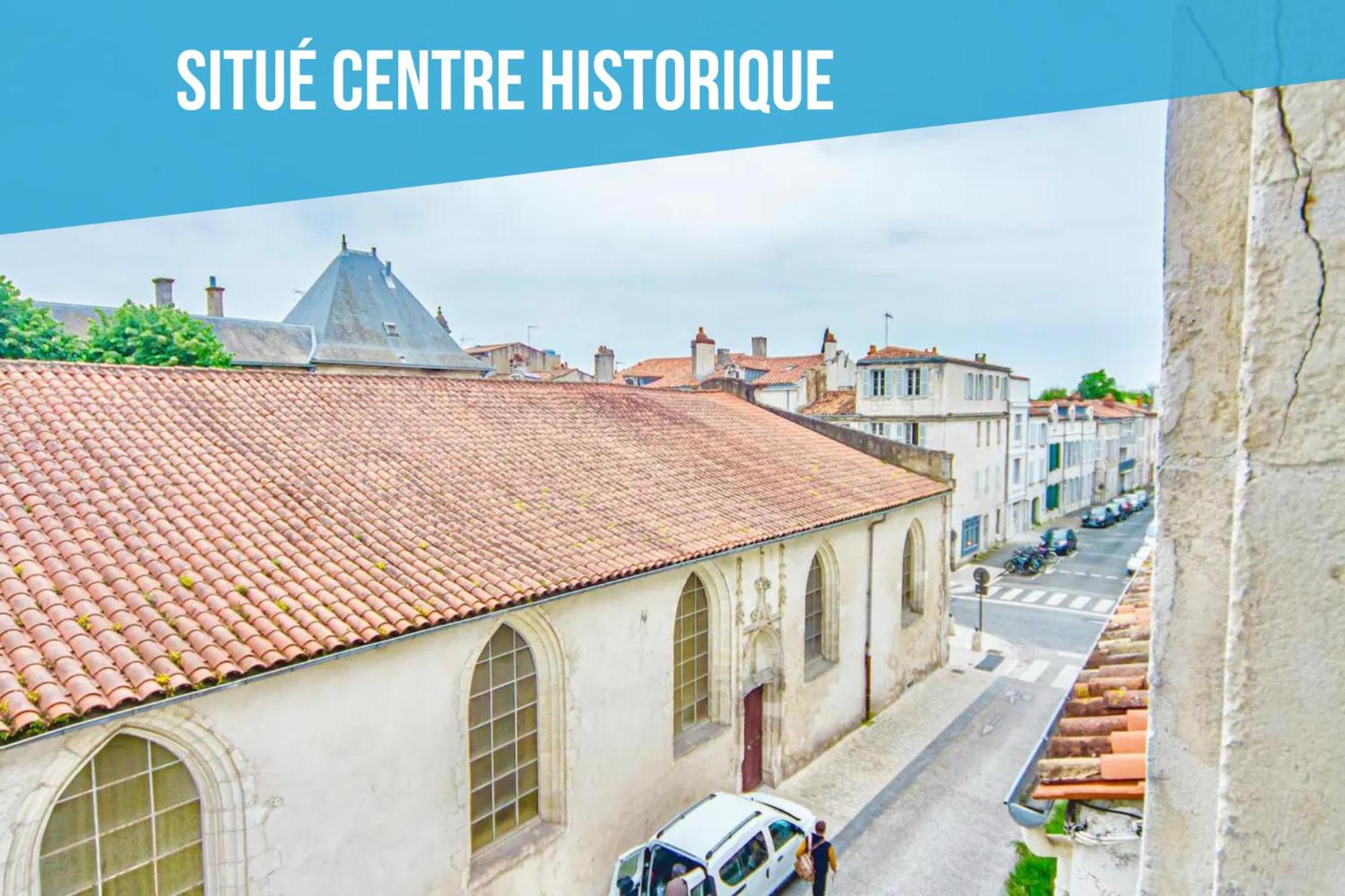 Repaire Central - Chic & Moderne - Wifi Gratuit - Parfaitement Equipe - Centre-Ville Historique Ла Рошел Екстериор снимка